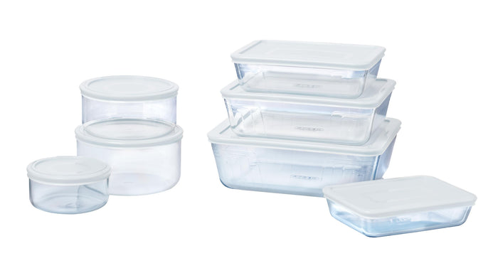 Pyrex Cooking & Storage All in One - Met Deksel - 25 x 20 cm - 2.6 l