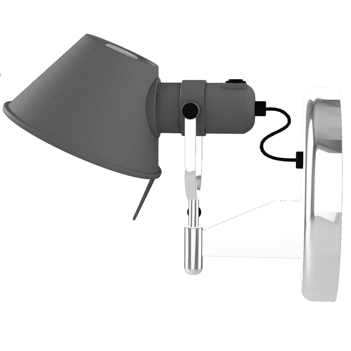 Artemide Tolomeo Faretto Halo Switch Wandlamp