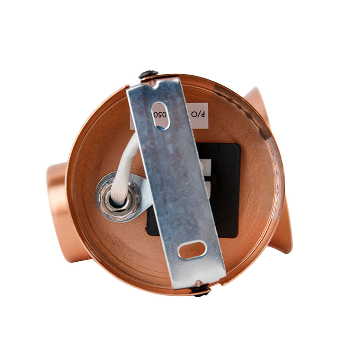 QAZQA Plafondlamp karin - Koper - Modern - L 130mm