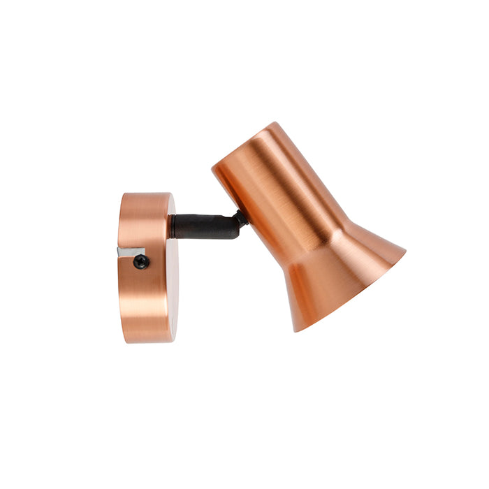 QAZQA Plafondlamp karin - Koper - Modern - L 130mm