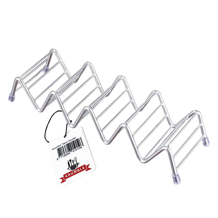 Krumble Taco en tortilla houder - Chroom