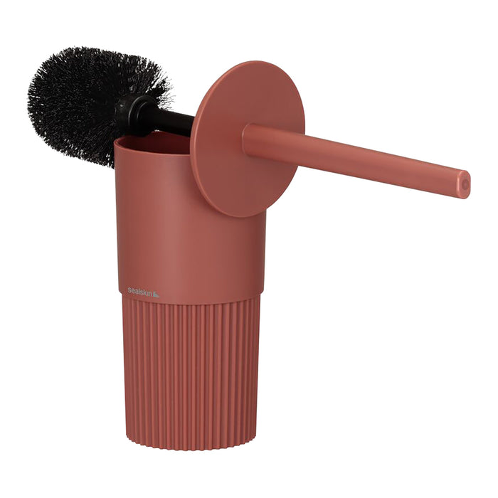 Sealskin Brave Toiletborstel met Houder Vrijstaand - Donkerroze