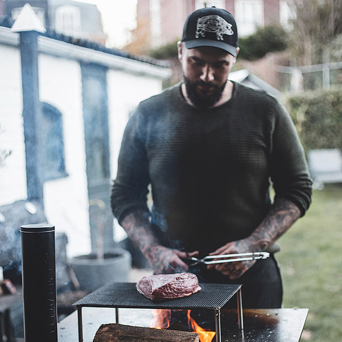 Homey's Grilla Barbecue Messenset + Grillmat + Schort