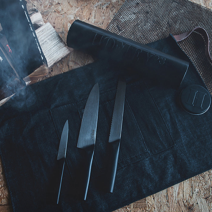 Homey's Grilla Barbecue Messenset + Grillmat + Schort