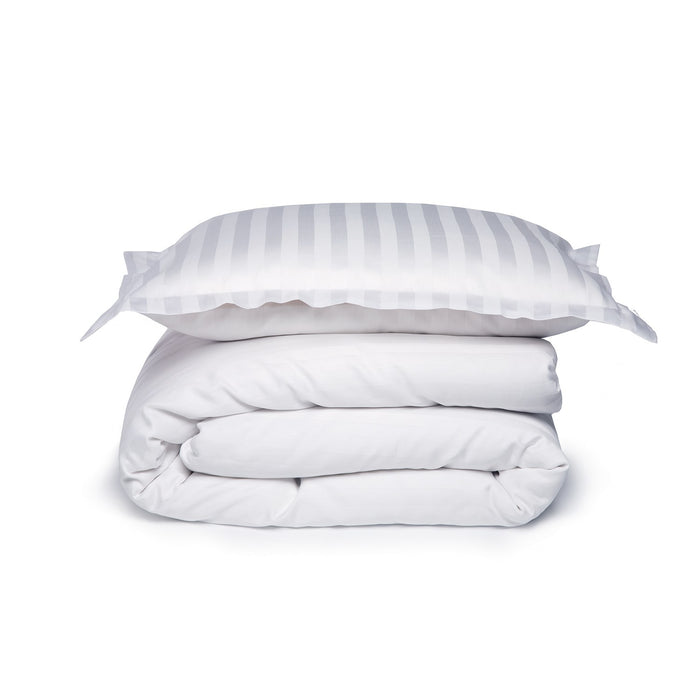 Damai Linea Dekbedovertrek 140 x 200/220 cm - Wit