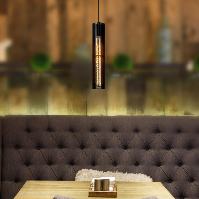 Lucide LIONEL Hanglamp - Zwart