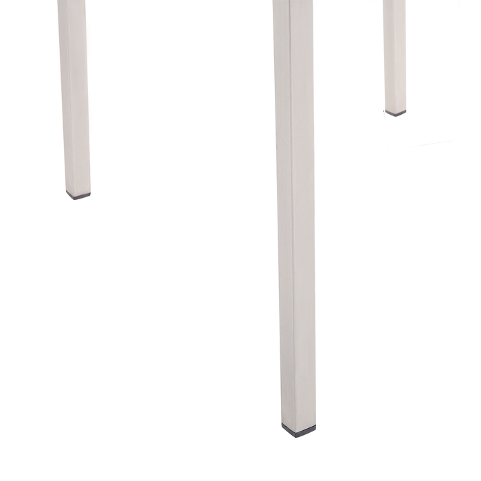 Beliani - GROSSETO - Tuinset voor 8 Rotan - Grijs|Zwart - Graniet