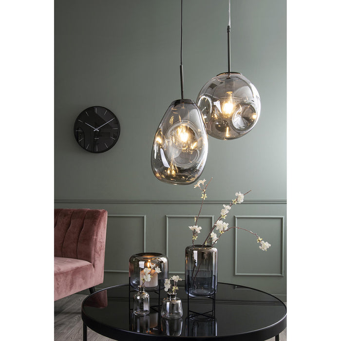 Leitmotiv - Hanglamp Blown Glass - Brons - 22x33cm