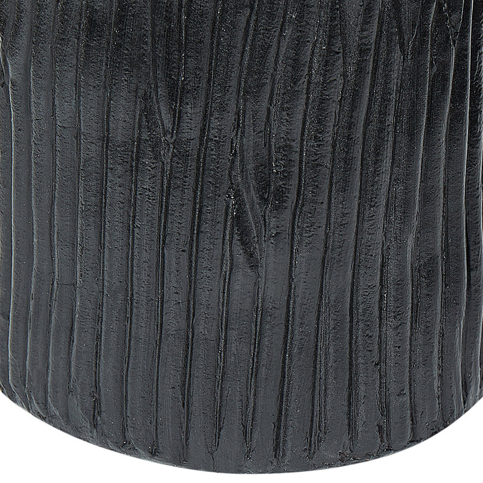 Beliani - FLORENTIA - Decoratieve vaas - Zwart - Terracotta