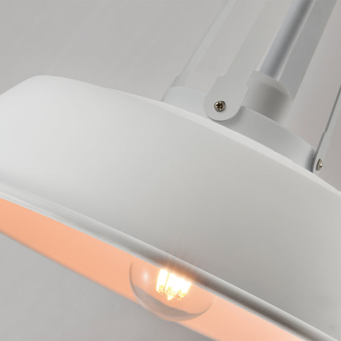 QUVIO Hanglamp rond wit - QUV5080L-WHITE