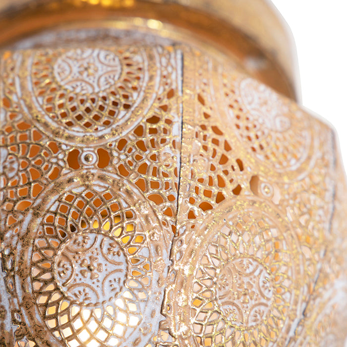 QAZQA Plafondlamp mowgli - Goud|messing - Oosters - D 190mm