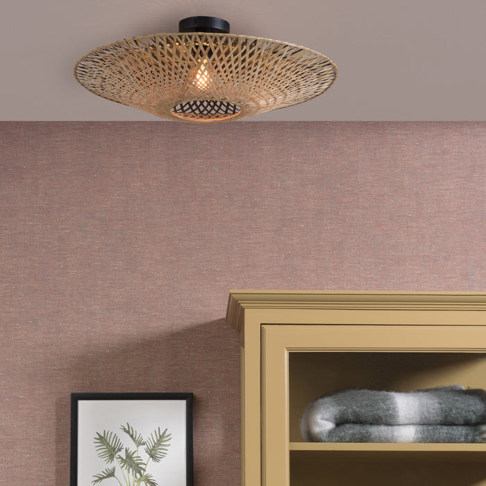 GOOD&MOJO Kalimantan Plafondlamp - Ø60cm - Naturel