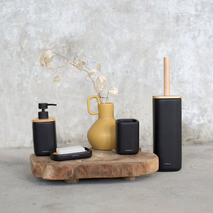 Sealskin Mind Toiletborstel met Houder Vrijstaand - Zwart