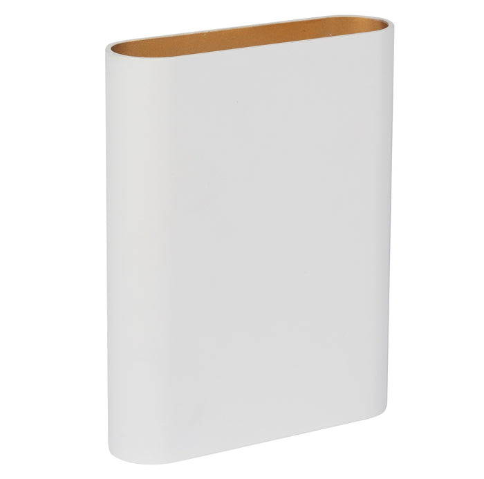 Berla Lighting Wandlamp Ovalo 12Watt Led Wit Goud