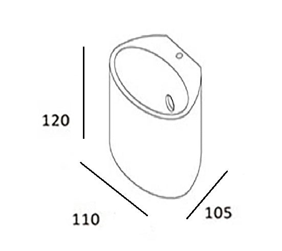 Artdelight Wandlamp Plaster Rond Wit 11cm Ø