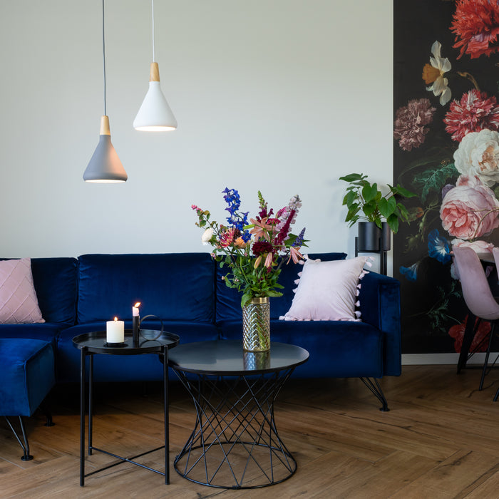 QUVIO Hanglamp langwerpig grijs - QUV5134L-GREY