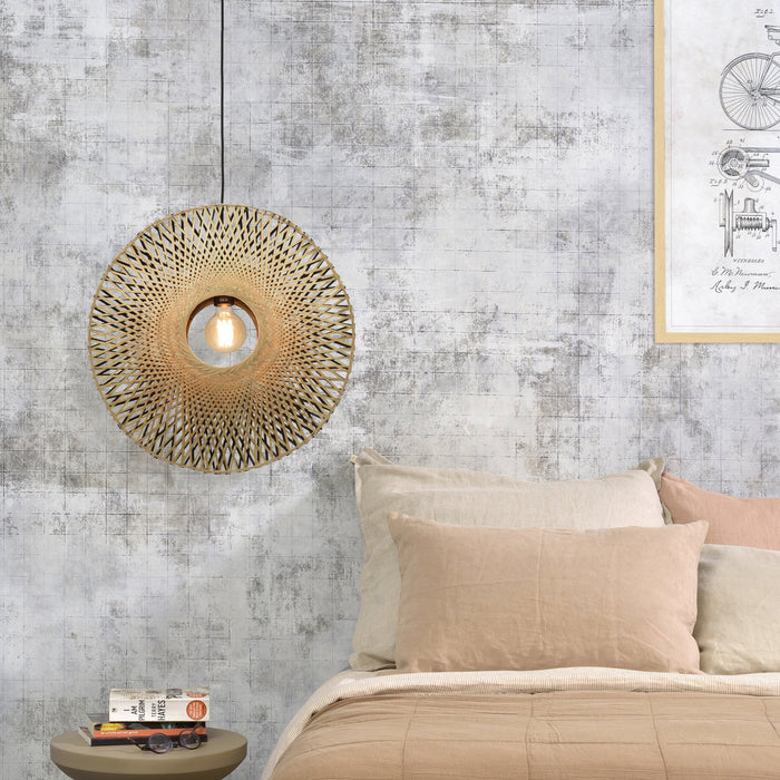 GOOD&MOJO Kalimantan Hanglamp Rond - Ø60cm - Naturel