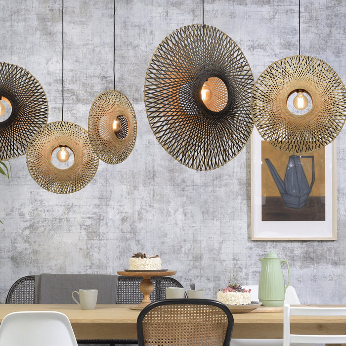 GOOD&MOJO Kalimantan Hanglamp Rond - Ø87cm - Naturel