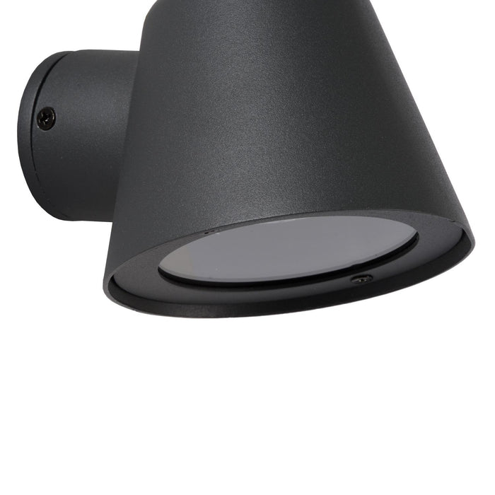 Lucide DINGO-LED Wandlamp - Antraciet