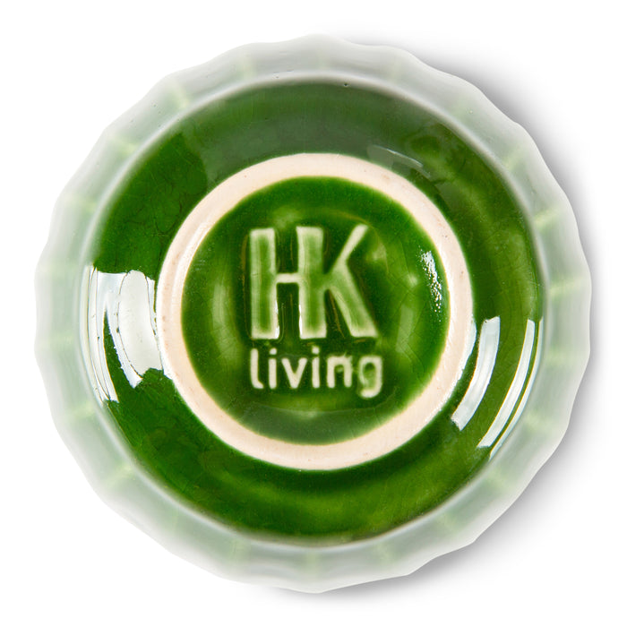 HKliving The Emeralds Mok 0,2 L- Set van 4