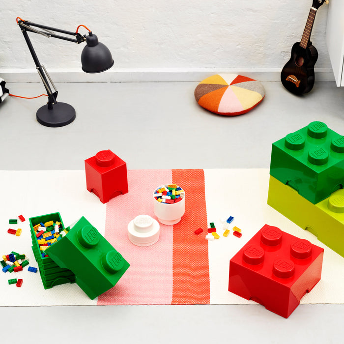 LEGO® Brick 4 Opbergbox Met Lade - Donkergroen