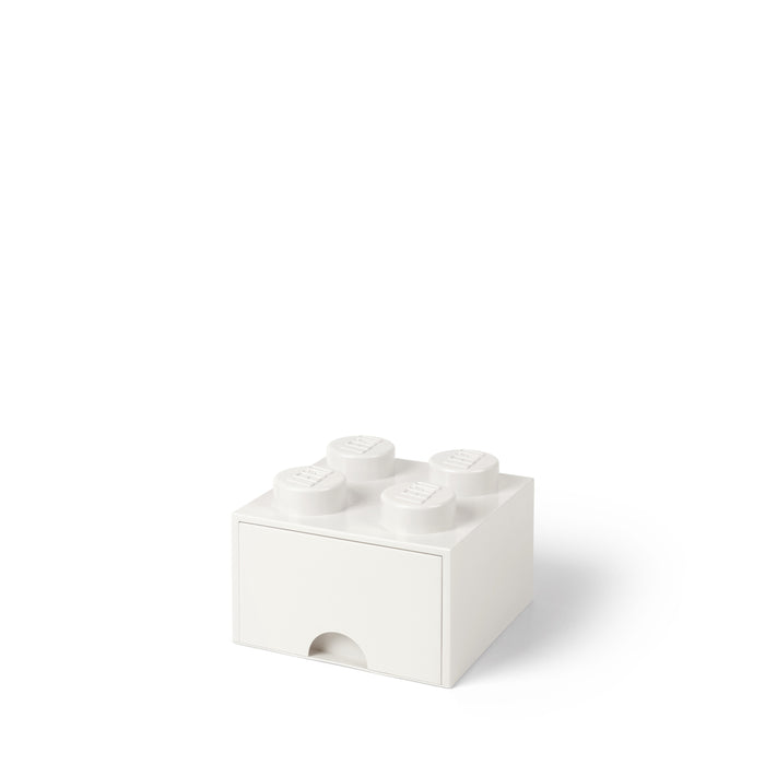 LEGO® Brick 4 Opbergbox Met Lade - Wit