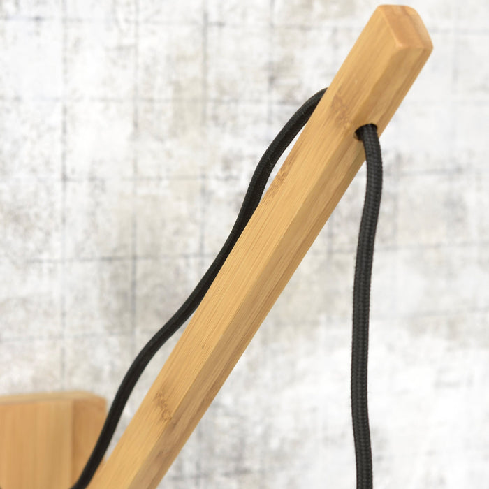 GOOD&MOJO Kalimantan Wandlamp met Arm - Ø44cm - Naturel