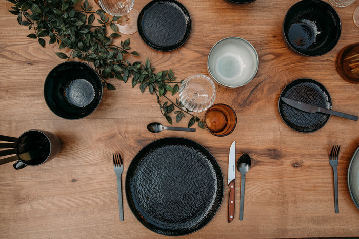 S&P - MIELO diep bord 21,5 cm zwart (set|4)