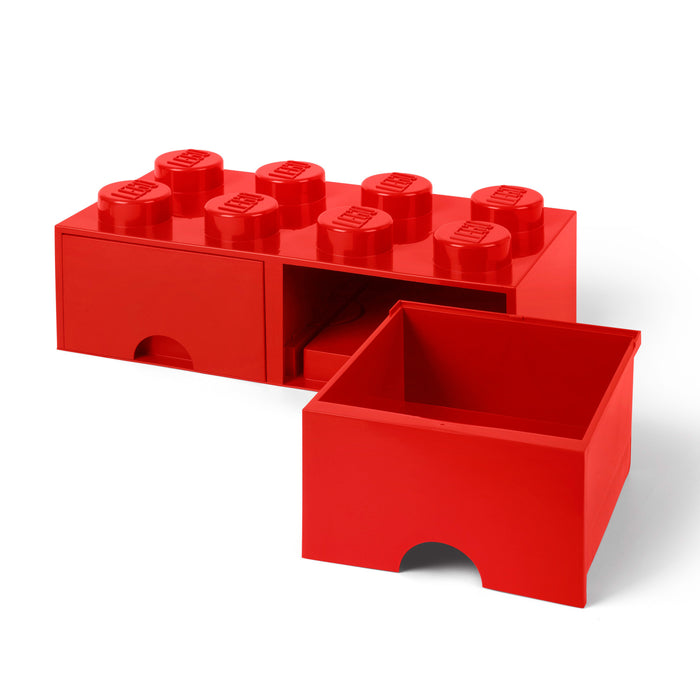 LEGO® Brick 8 Opbergbox Met Lade - Rood