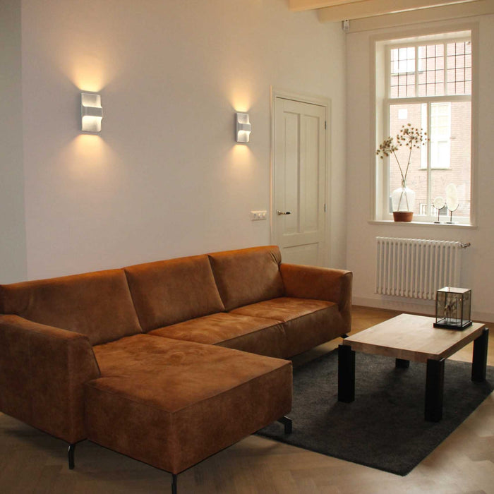 Artdelight Wandlamp LED Dallas Wit IP54