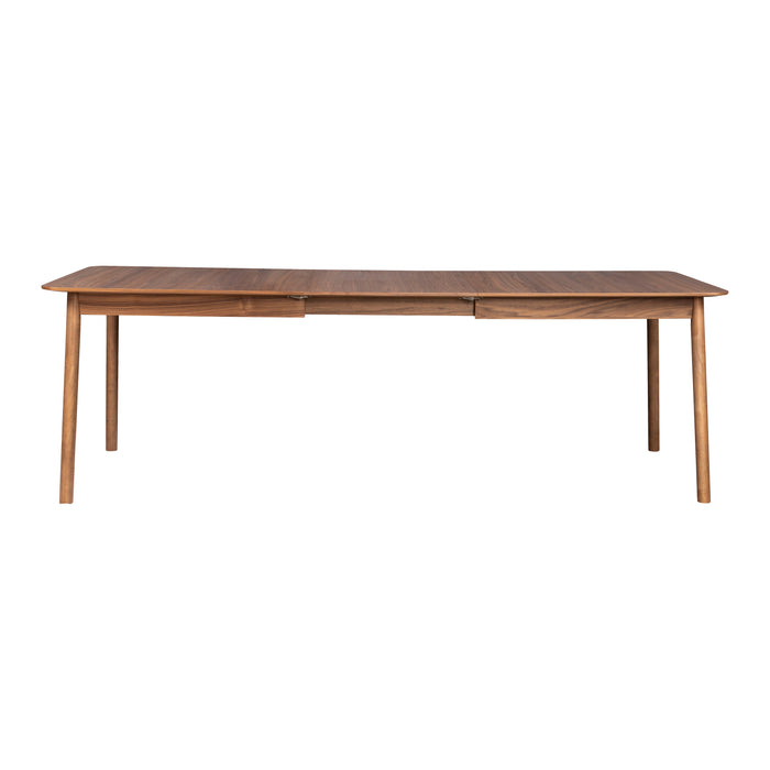 Zuiver Glimps Eettafel Uitschuifbaar - 180/240 x 90 cm - Walnoot