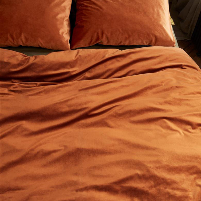 At Home by Beddinghouse Tender Dekbedovertrek 140 x 200/220 cm - Terra