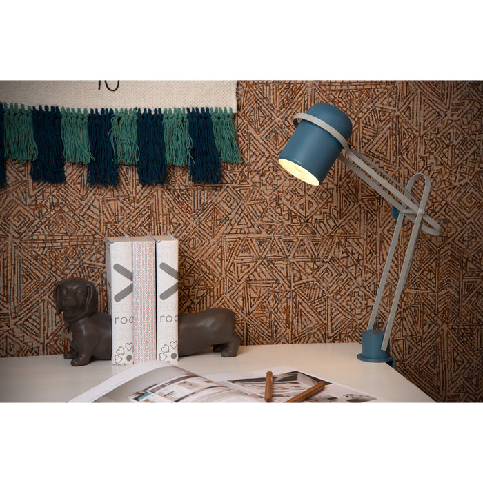 Lucide BASTIN Klemlamp - Blauw