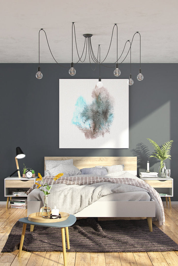 Hioshop Tweepersoonsbed Napoli 140x200 cm wit|eiken.