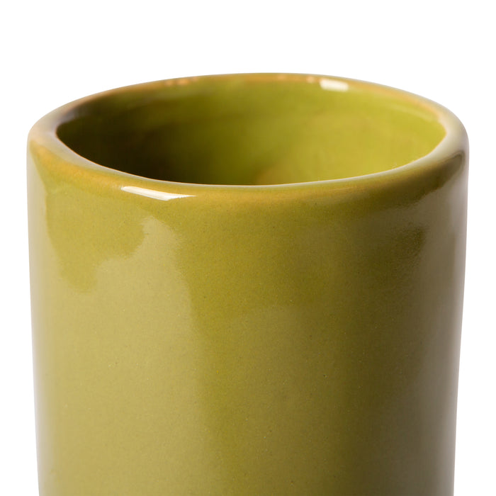 HKliving HK Objects Vaas - Glossy Olive