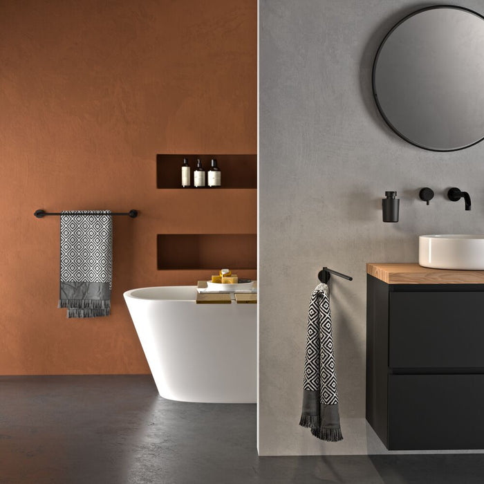 Tiger Urban Handdoekrek 2-armig - Zwart