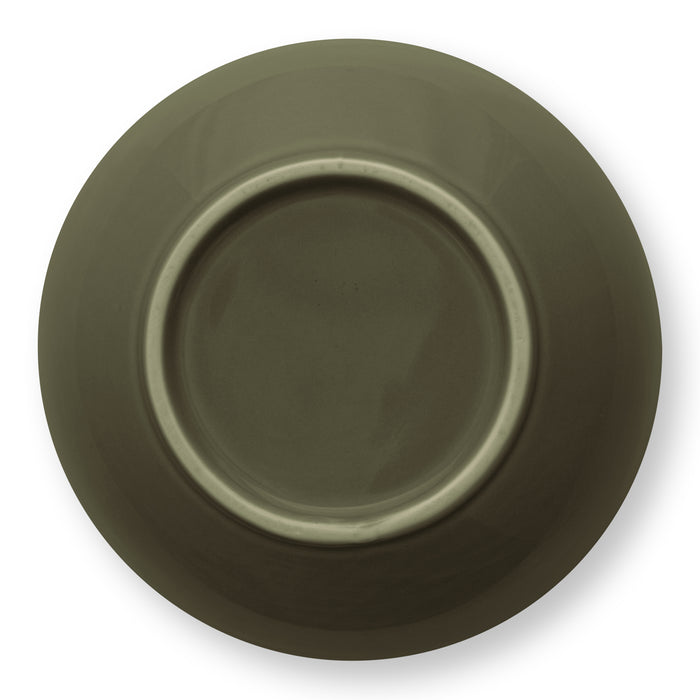 vtwonen Relievo Schaal Ø 15,5 cm - Set van 4 - Donkergroen