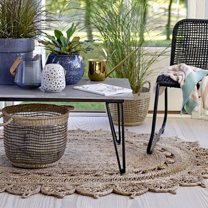 Bloomingville Kelvin Jute Vloerkleed 182 x 121 cm