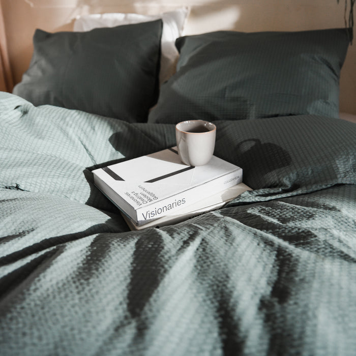 Crisp Sheets Dekbedovertrek 200 x 220 cm - Seafoam