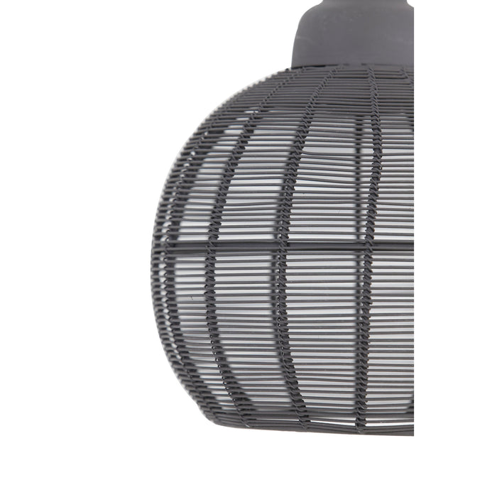 Light & Living Hanglamp Milla - Cement - Ø22,5x23,5 cm