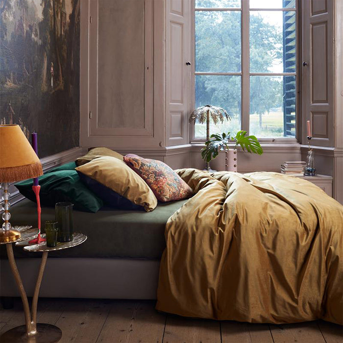 At Home by Beddinghouse Tender Dekbedovertrek 140 x 200/220 cm - Goud
