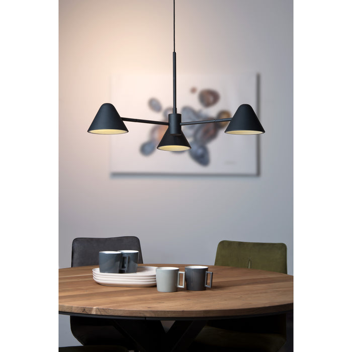Lucide DEVON Hanglamp - Zwart