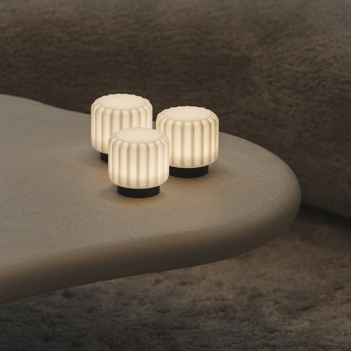 Atelier Pierre Dentelles Tafellamp - Set van 3 - Ø 9 cm