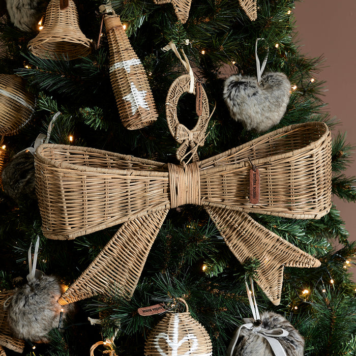 Riviera Maison RR Jacky Bow Door Decoration - 52.0x13.0x38.5 cm