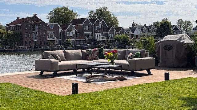 VDG Barcelona Sunbrella loungeset - Taupe