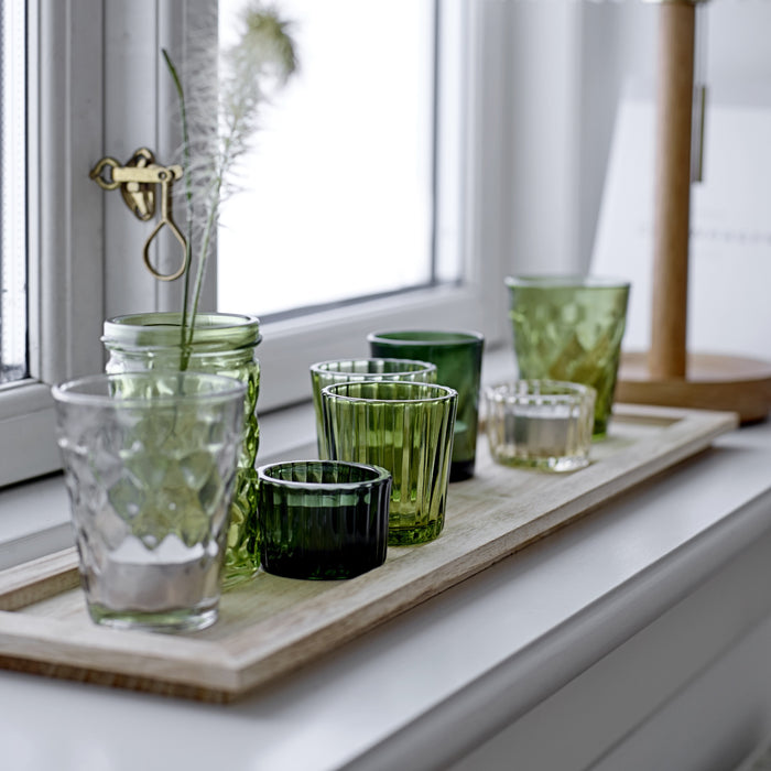 Bloomingville Bord met Waxinelichtjes/Vaasjes - Set van 9