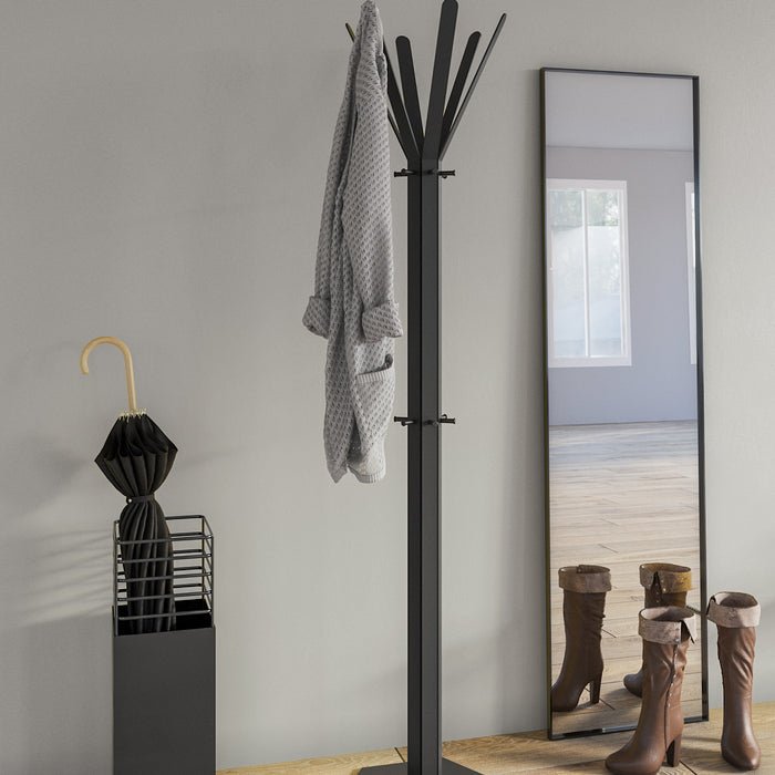 Gorillz Molto Staande Kapstok 18 Kapstok haken - Zwart