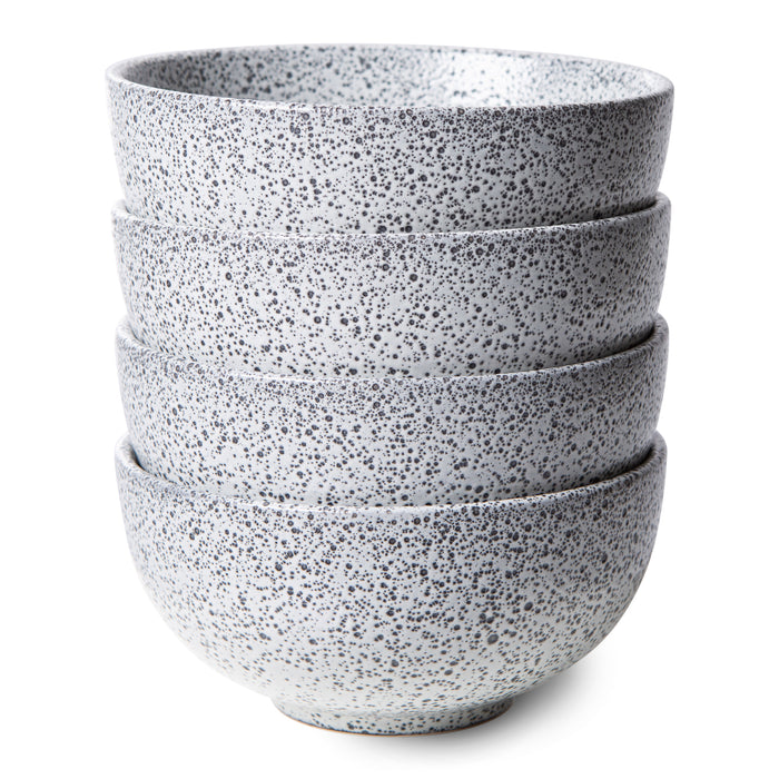 HKliving Gradient Ceramics Kom Ø 13 cm - Set van 4