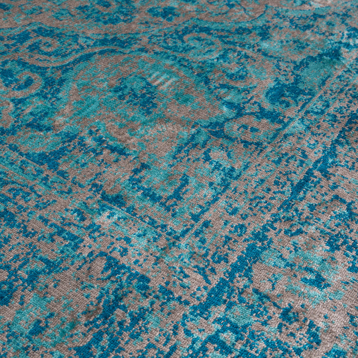 MOOS Dylan Vloerkleed Blauw