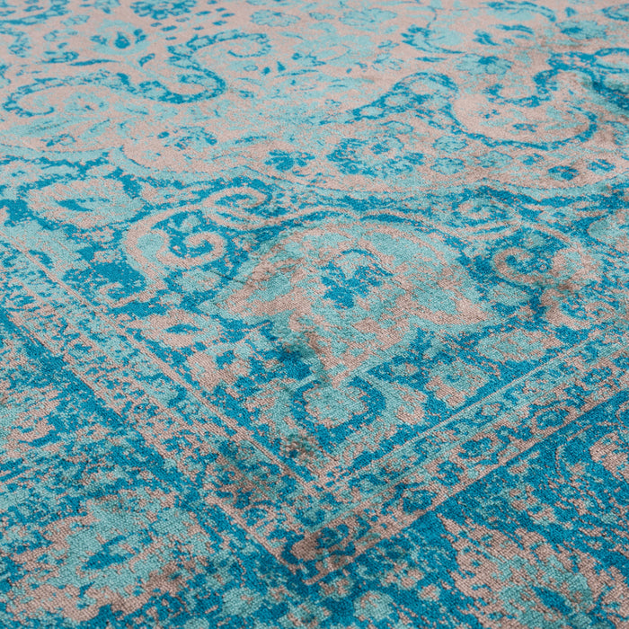 MOOS Dylan Vloerkleed Blauw